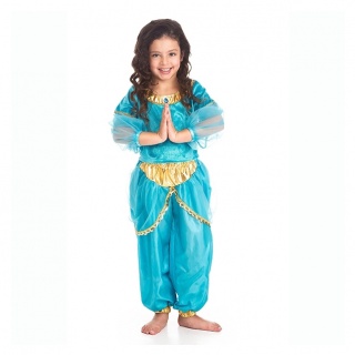 Jasmine Arabische prinsessen kostuum (2-delig) (Little Adventures)