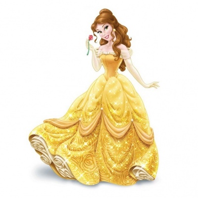 Belle jurk Disney Shimmer (Disney)
