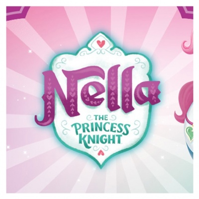 Luxe Nella de Ridderprinses verkleedjurk met kroon (Nick Jr.)