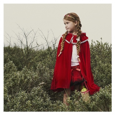 Luxe roodkapje cape (Souza for Kids)