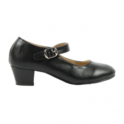Spaanse schoenen zwart (Tres Niñas)