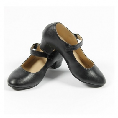 Spaanse schoenen zwart (Tres Niñas)