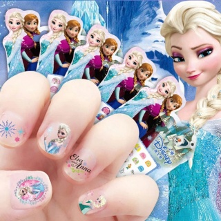 Nagelstickers Frozen voor kinderen (Prinsessenjurk.nl)