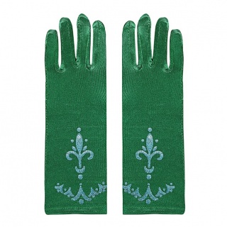 Frozen handschoenen groen (Prinsessenjurk.nl)