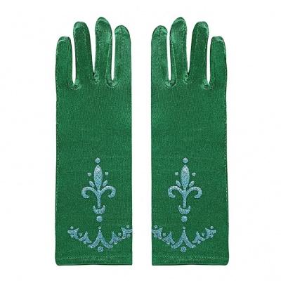Frozen handschoenen groen (Prinsessenjurk.nl)