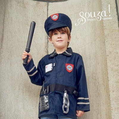Verkleedset Politiepak (5-delig) (Souza for kids)
