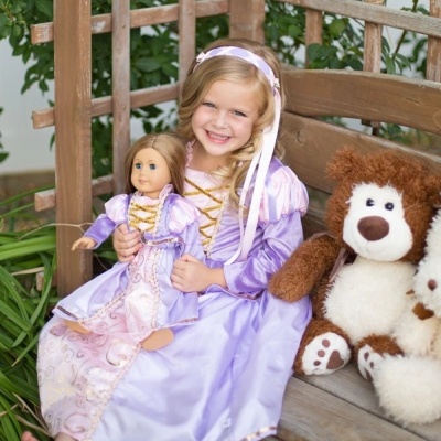 Rapunzel Classic jurk (Little Adventures)