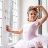 Balletpakje met glitterprint