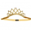 Prinsessen kroon haarband goud