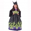 Luxe Maleficent heksenjurk met kroon
