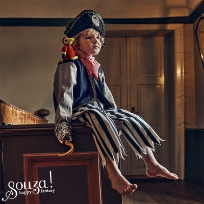 Piratenpak met papegaai Duncan (4-delig) (Souza for Kids)