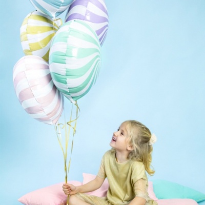 Candy folieballon roze (Prinsessenjurk.nl)