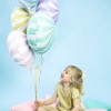 Candy folieballon blauw