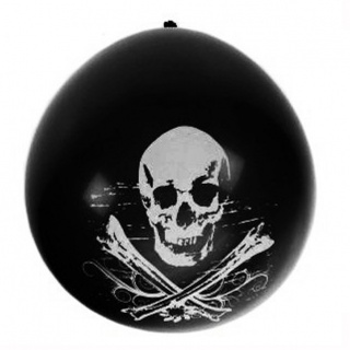 Ballonnen skelet (8 stuks) (Prinsessenjurk.nl)