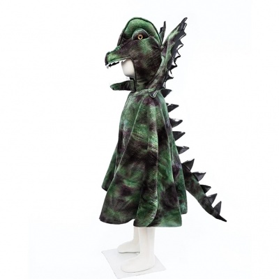 Groene Dinosaurus kostuum Dilophosaurus met klauwen (Great Pretenders)