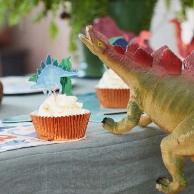 Dino's cupcake set (24st) (Meri Meri)