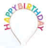 Diadeem Happy Birthday Rainbow
