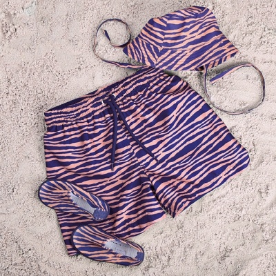 UV-zwembroek kind Zebra print (Swim Essentials)