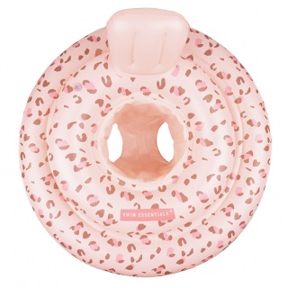 Baby float oud roze panterprint (Swim Essentials)