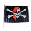 Piratenvlag op stok