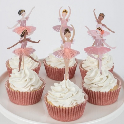 Ballerina cupcakeset (24st) (Meri Meri)