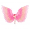 Roze veren vleugels yalou