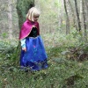 Voordeelpakket Frozen Anna met cape + kroon + Frozen handschoenen + Anna vlecht