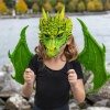 Masker groene draak 