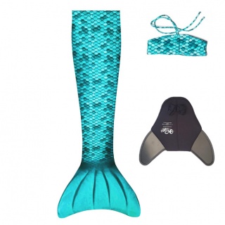 Zeemeerminstaart Turquoise (3-delig) (Kuaki Mermaids)