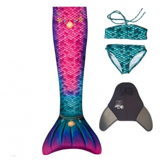 Zeemeerminstaart Star met bikini (4-delig) (Kuaki Mermaids)