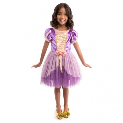 Rapunzel tutu jurk (Little Adventures)