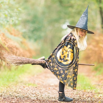 Magisch Heksen Tovenaars kostuum kind (2-delig) (Prinsessenjurk.nl)