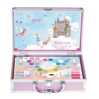 Luxe make-up koffer ( 40-delig) (Souza for Kids)