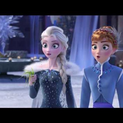 eeuwig feedback Messing Luxe Elsa Frozen jurk - Olaf's Frozen Adventure' | Frozen 2 jurken online  kopen - Disney - Prinsessenjurk.nl