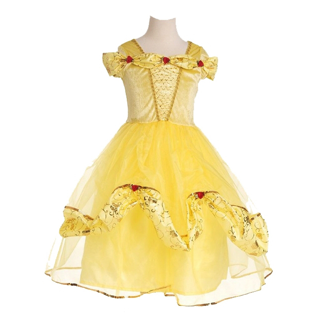 Hijsen Jood Blauwdruk Luxe Belle jurk kopen? Shop online bij - Little Adventures -  Prinsessenjurk.nl