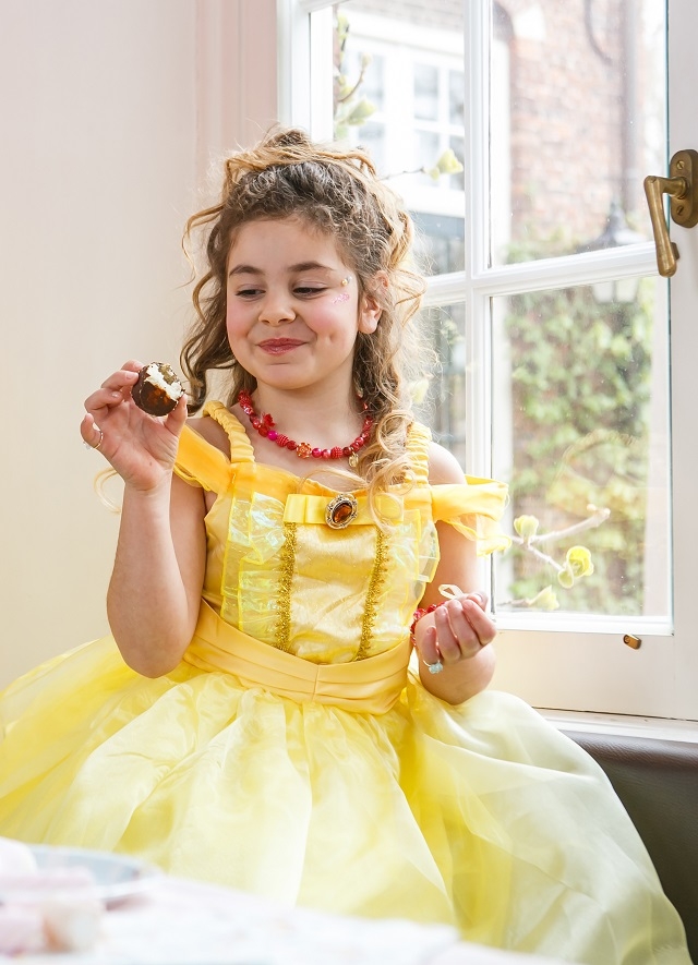 Lange Belle jurk je kind kopen? Prinsessenjurk.nl - Prinsessenjurk.nl