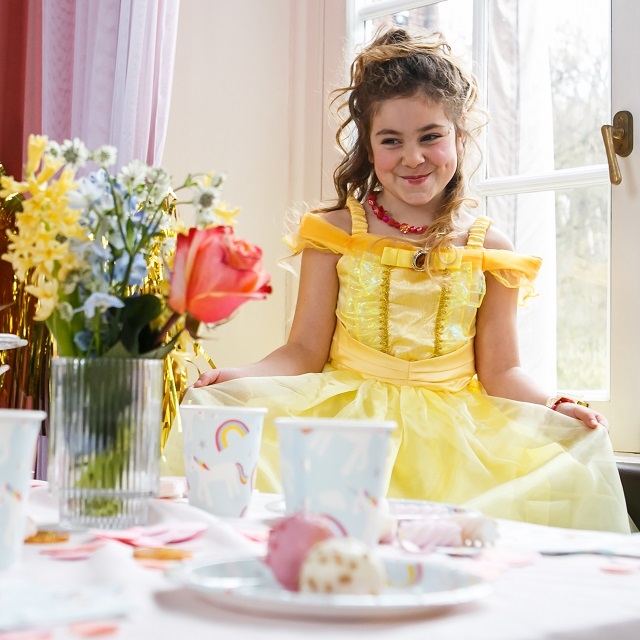 drijvend hoe te gebruiken Insecten tellen Lange Belle jurk voor je kind kopen? - Prinsessenjurk.nl - Prinsessenjurk.nl
