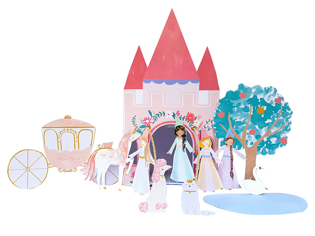 DIY: prinsessen kasteel met gratis downloads