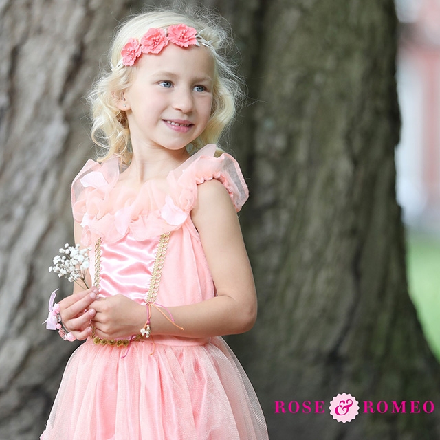 Seizoen Faial afstuderen Roze prinsessenjurk Janette verkleedjurk kind verkleedkleding  verkleedkleren meisje - Rose & Romeo - Prinsessenjurk.nl