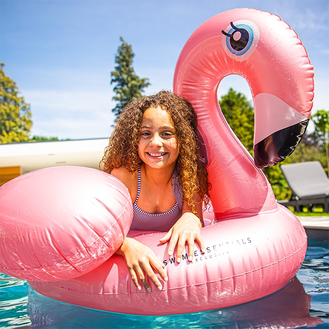 Opblaas Flamingo XXL Swim Essentials -