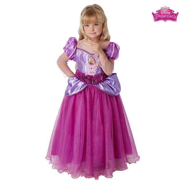 Luxe Rapunzel jurk Disney kopen? | Alle Disney jurken online - Disney Prinsessenjurk.nl