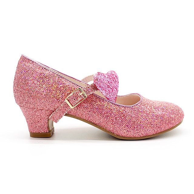 Absoluut Verwisselbaar artikel De mooiste Roze glitter prinsessen schoenen met hakken schoentjes. Kijk  snel! - Prinsessenjurk.nl - Prinsessenjurk.nl
