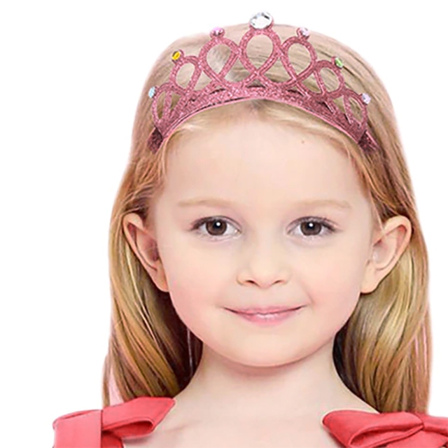 Buurt fonds etiket Prinsessen kroon haarband roze - Prinsessenjurk.nl - Prinsessenjurk.nl