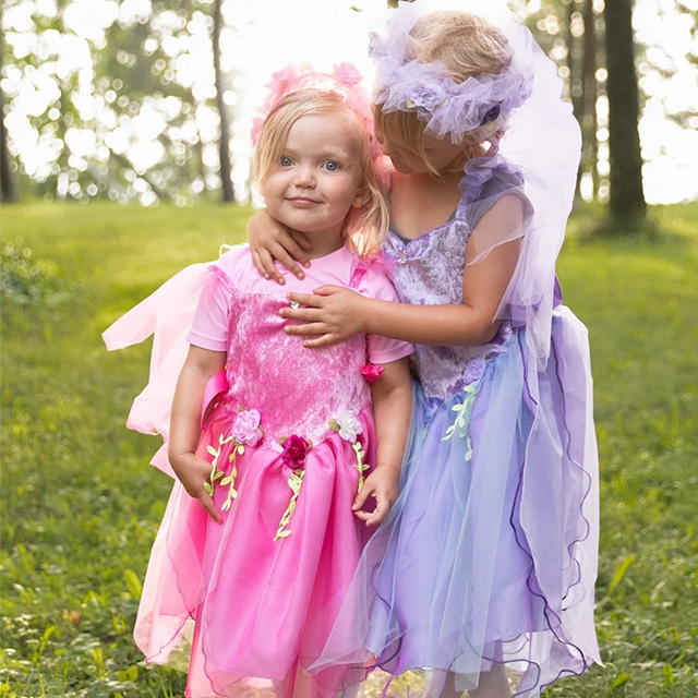Kruipen Dank u voor uw hulp leerling Mooie Roze Prinsessen elfje jurk kopen? Shop online - Great Pretenders -  Prinsessenjurk.nl